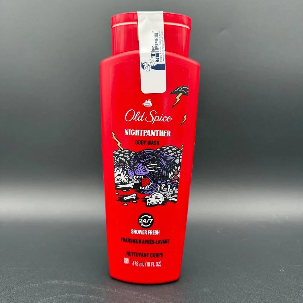 Old Spice NightPanther Body Wash 16 Fl Oz Shower Fresh Scent